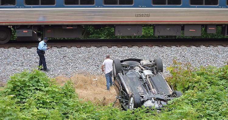Amtrak train hits car in Cleburne County minutes after occupants escape ...