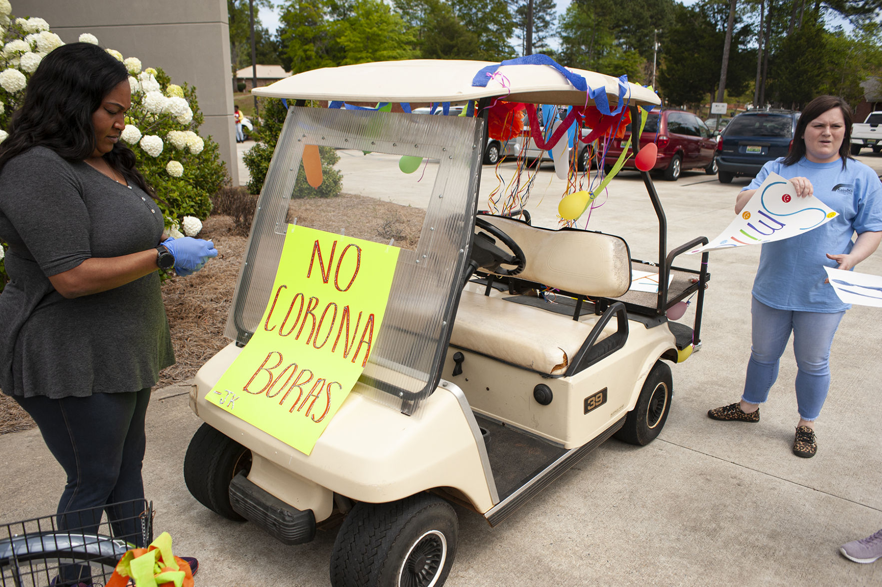 Rainbow Omega holds parade for locked down residents The Daily