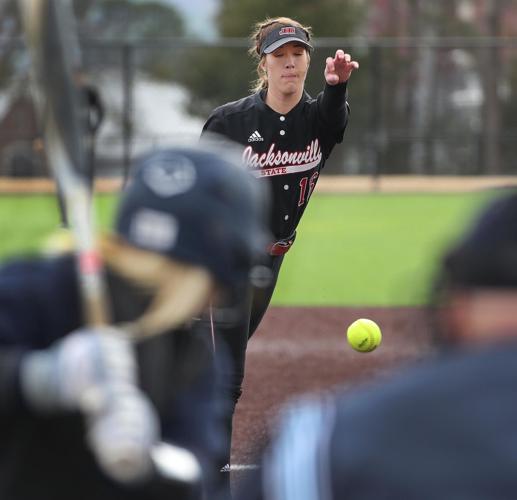 JSU softball Playing in cold weather, Terry and JSU heat up to sweep