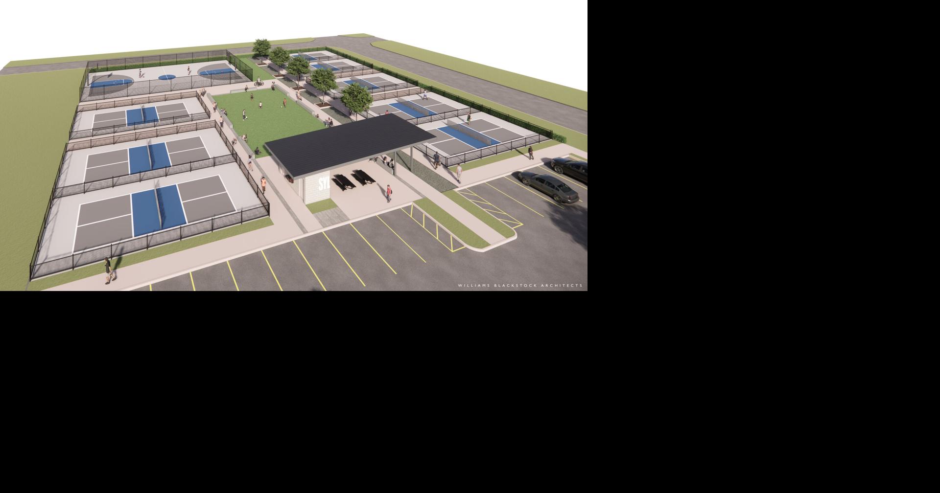 Pickleball basketball court designs unveiled for old Sylacauga city