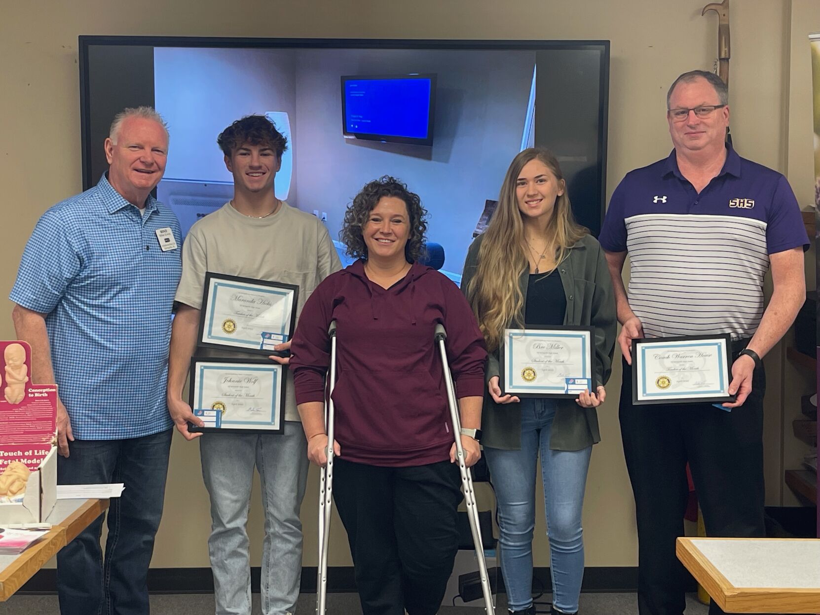 Springville Rotary Club recognizes its SHS Students, Teachers of the Month  | The St. Clair Times | annistonstar.com
