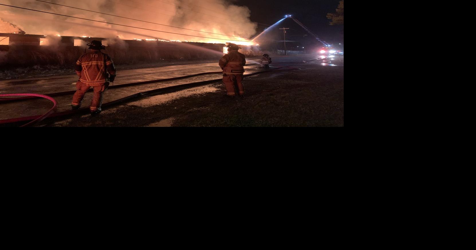 Talladega fire guts unoccupied Brecon building The Daily Home