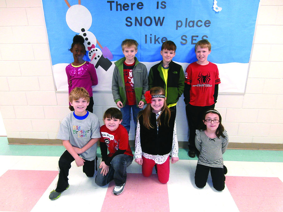 Springville Elementary School Students of the Month School Days