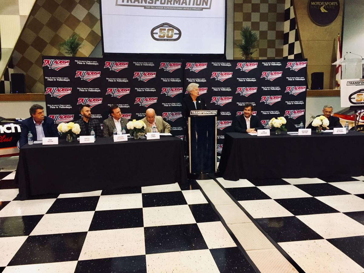 Gov. Ivey at Talladega Superspeeday