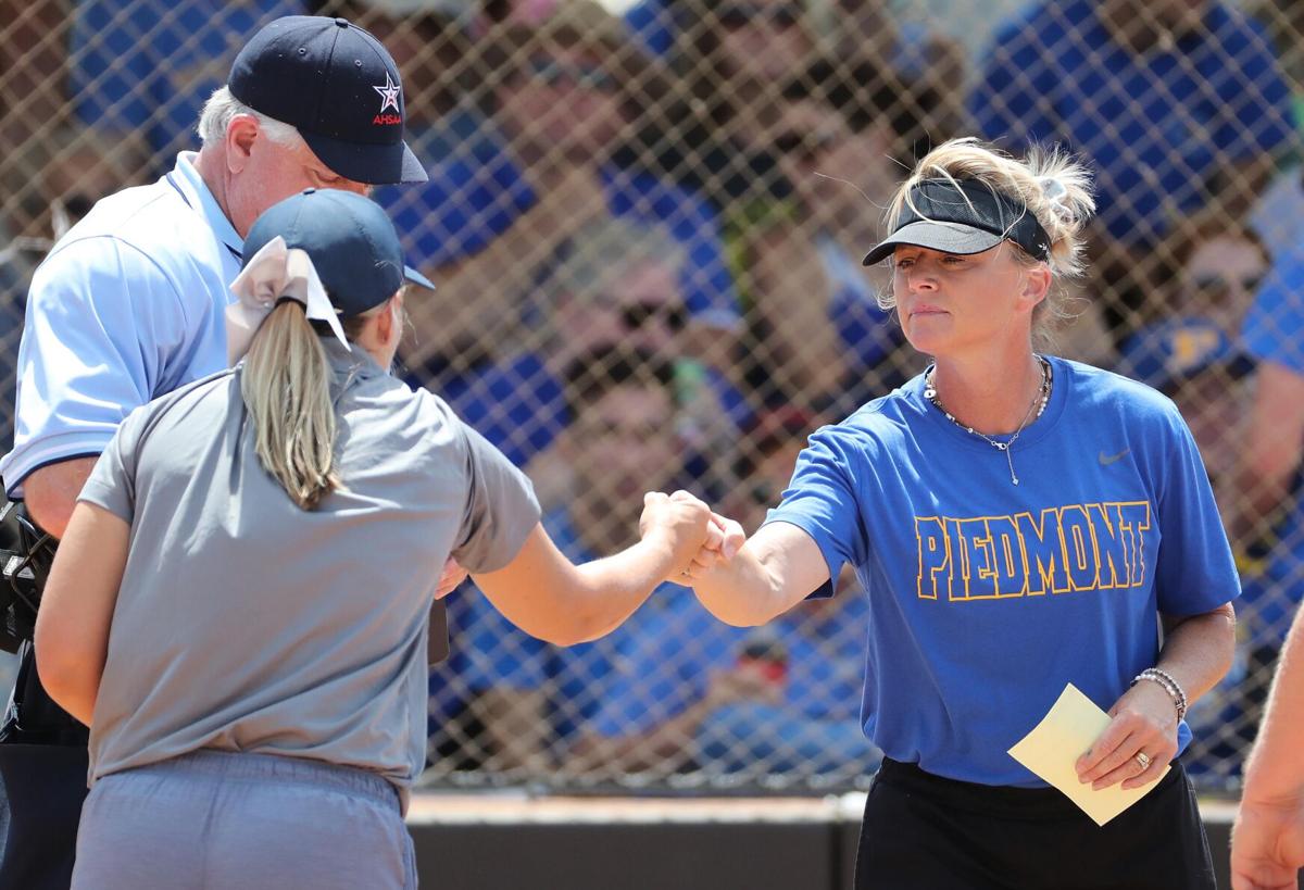 Piedmont vs Mobile Christian softball