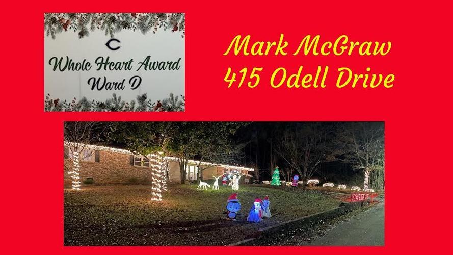 Childersburg neighborhoods offer their best in Christmas decor News