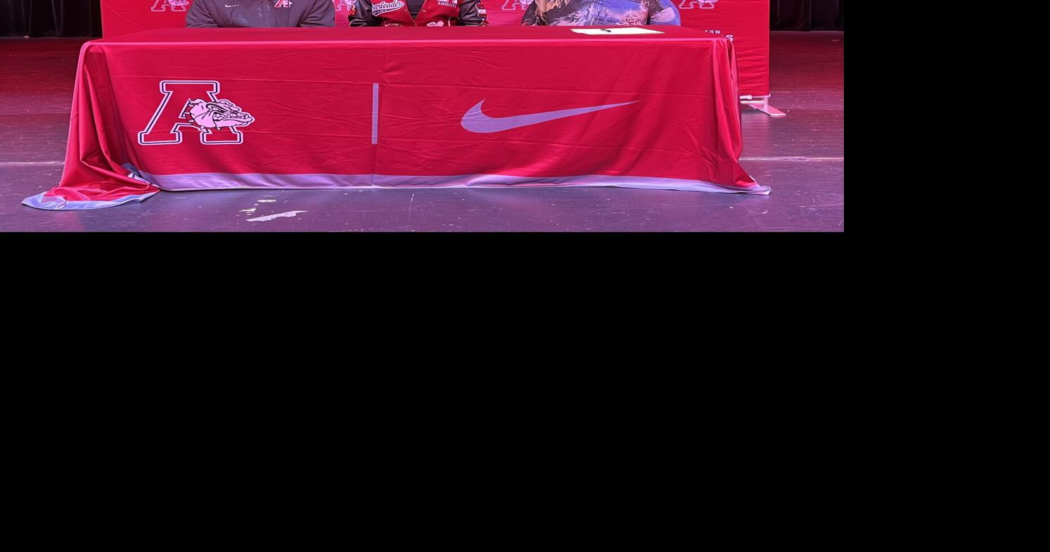 Anniston's Lewis, Thomas sign football scholarships; Reed makes school history