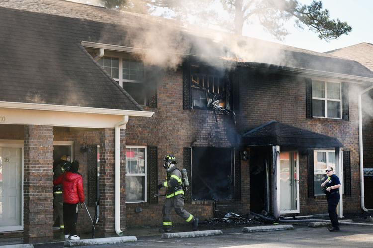 Fire displaces six families at St. George Apartments; pets rescued in ...