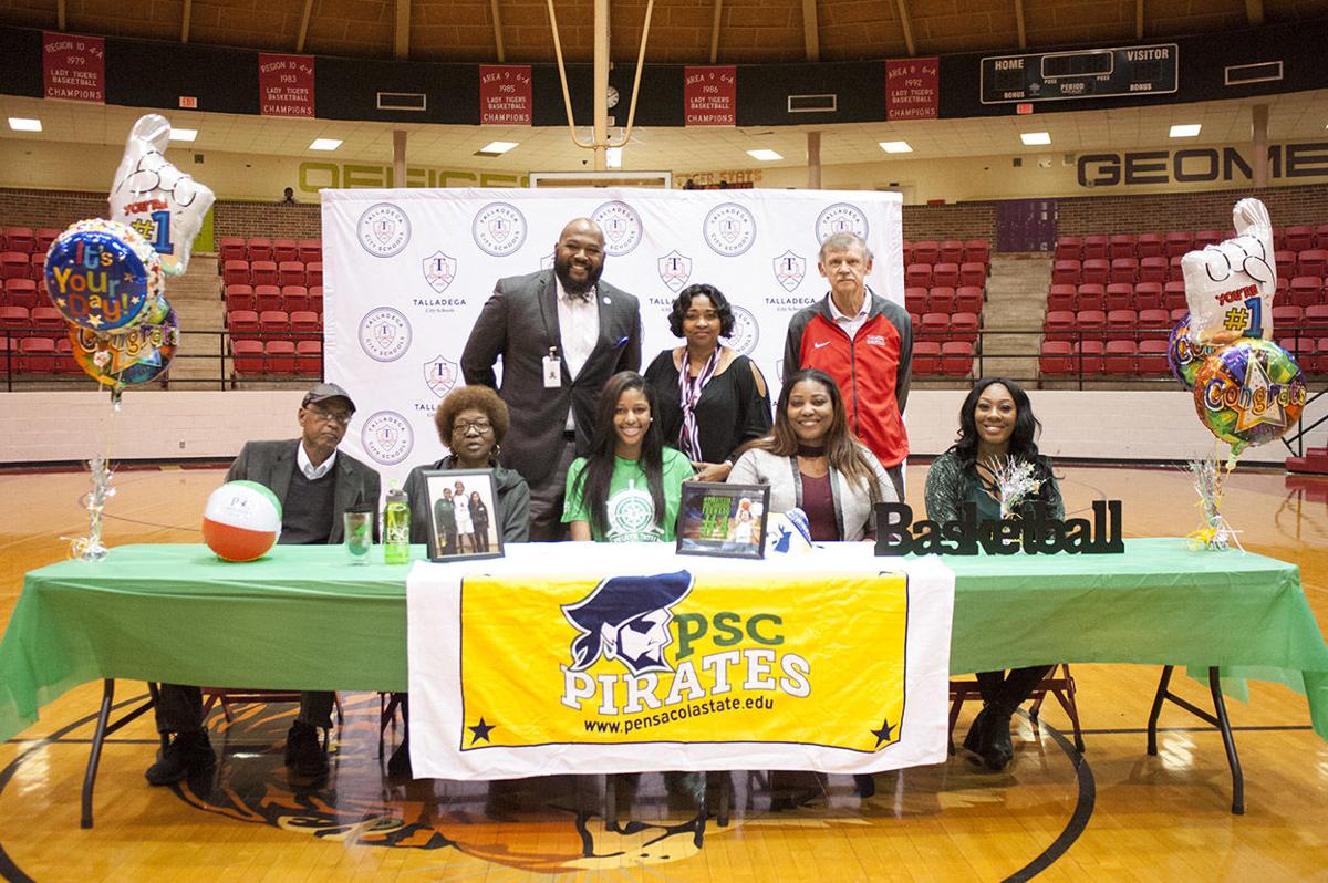 Talladega S Amaz Carmichael Signs With Pensacola State Community