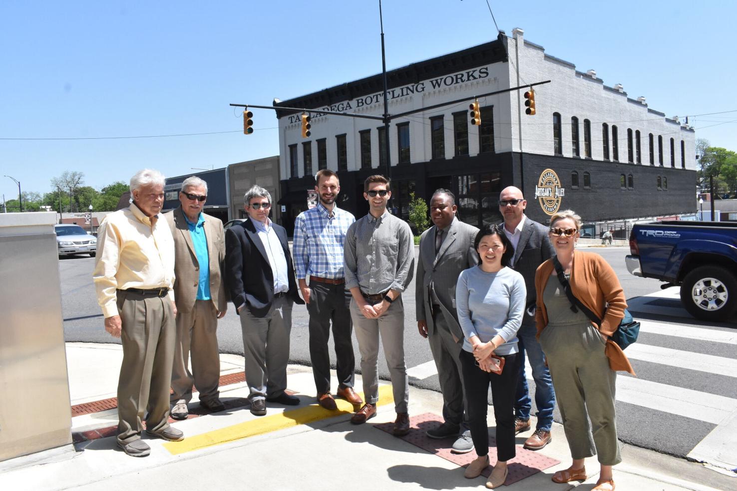 Talladega leaders meet with Opportunity Alabama News