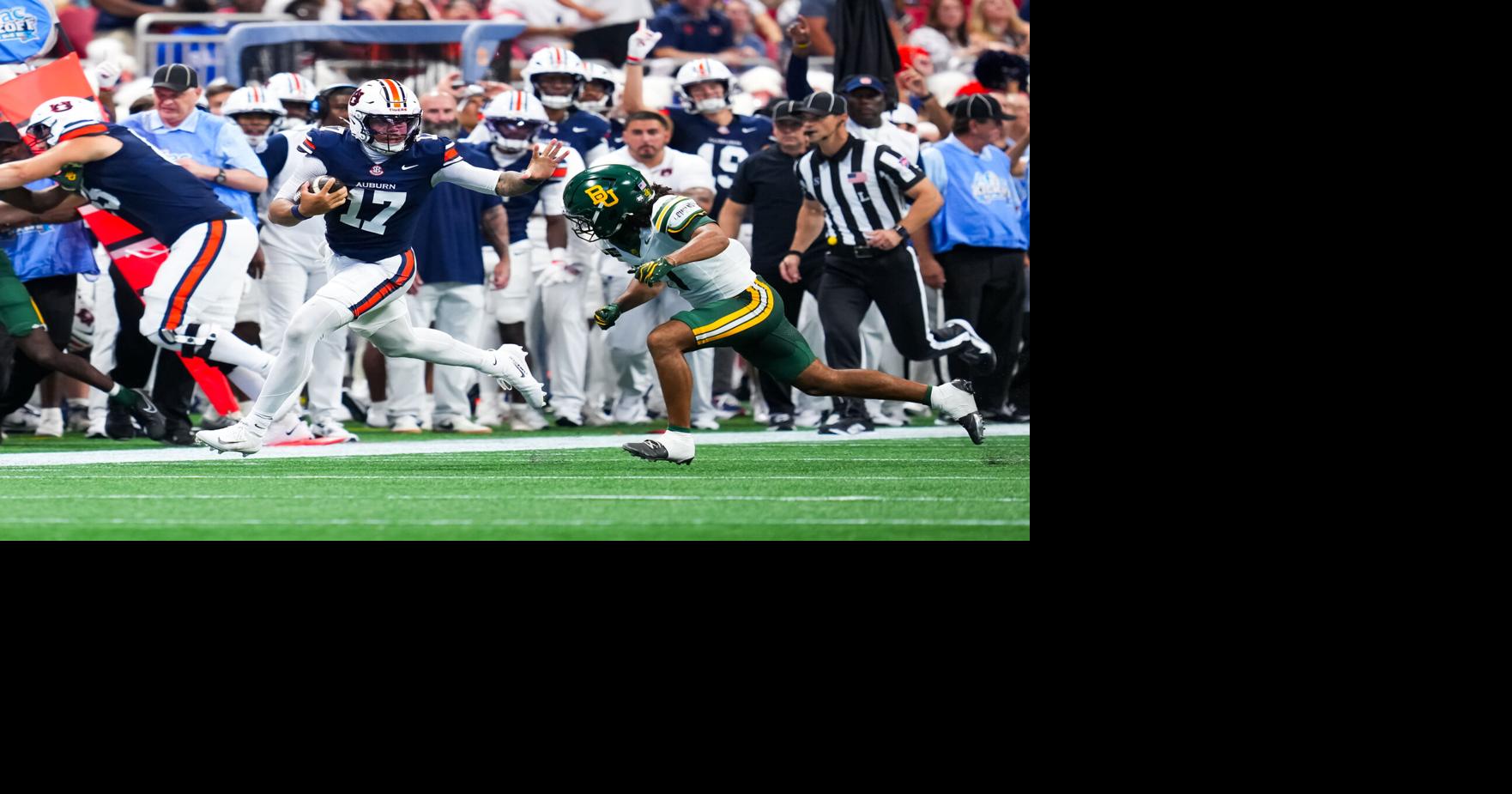 Auburn edges Baylor after Brown's heroics and Winters' game‑saving hit