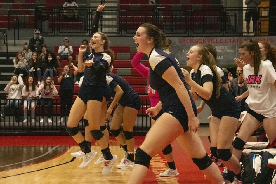 AnnistonStar.com - Calhoun County volleyball: Golden Eagles soar to top as Clark gets No. 11 image