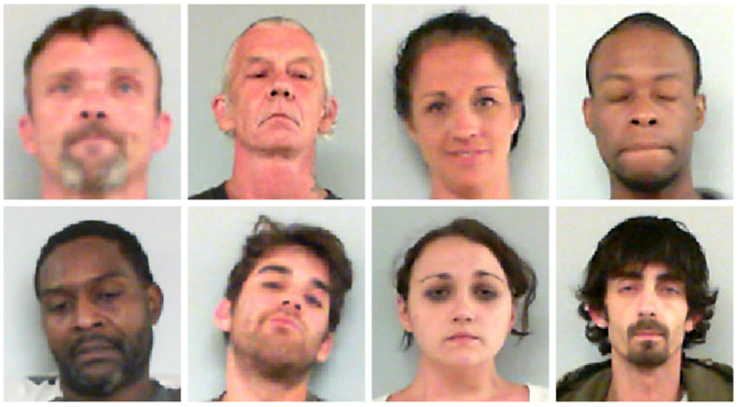 8 arrested on drug charges in Talladega County | The Daily Home