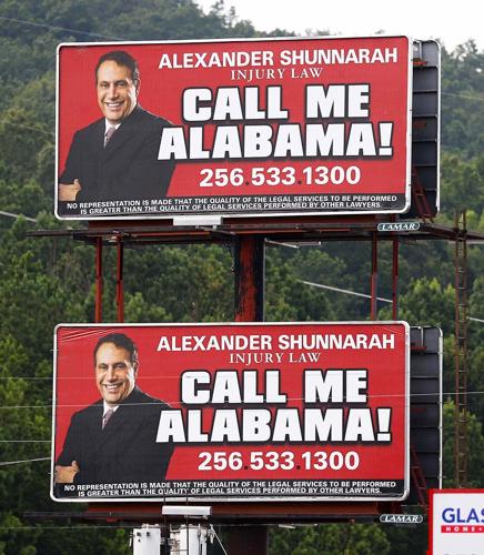 Alexander Shunnarah billboards