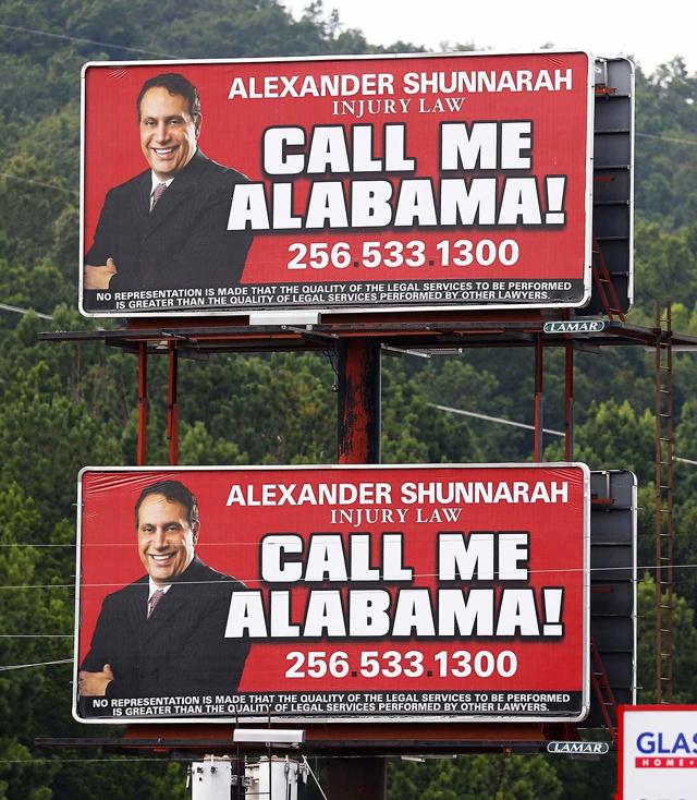 Spot the Shunnarah Alabama attorney plans to go national Features