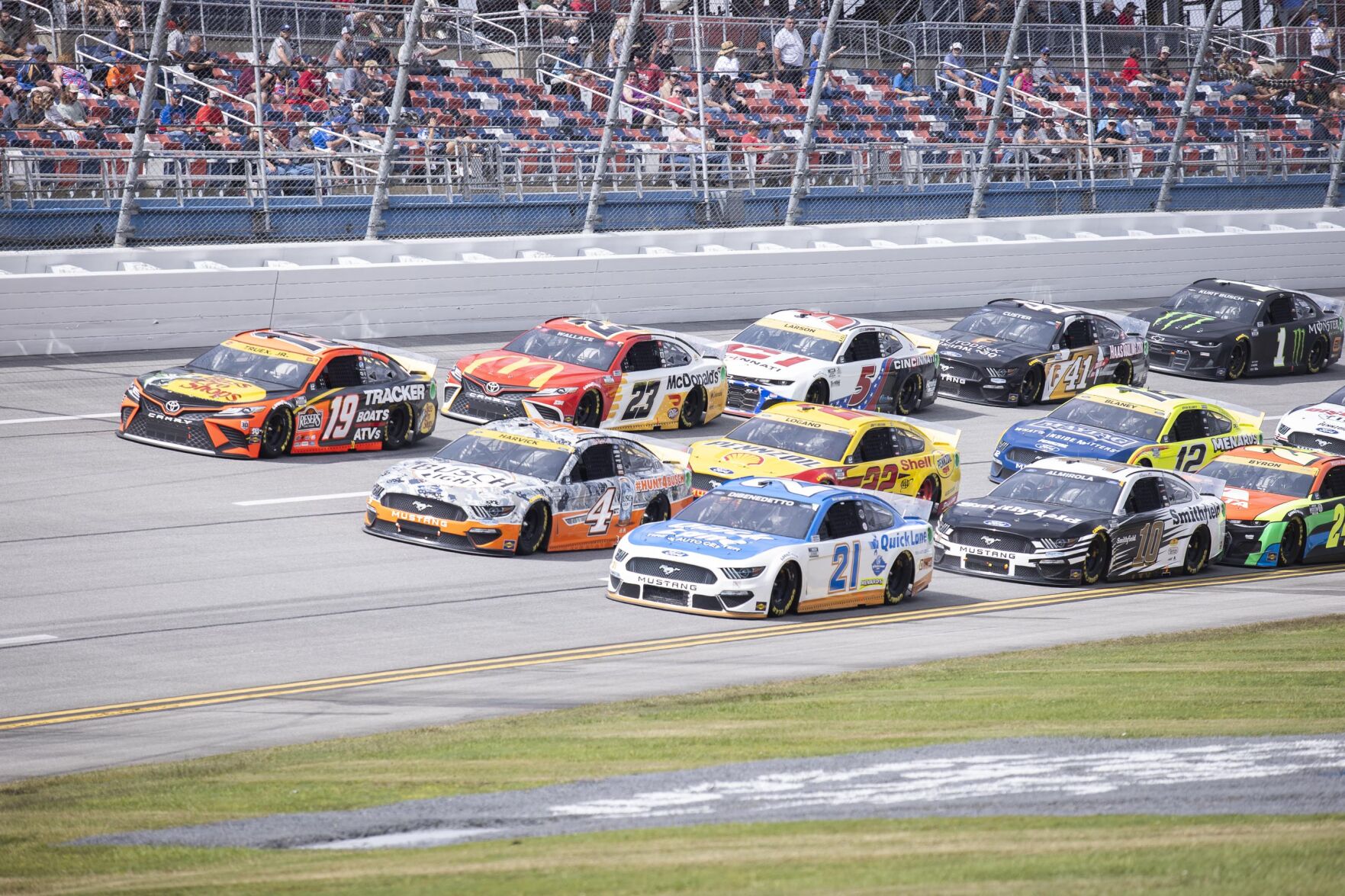 NASCAR: After Short Rain Delay, YellaWood 500 Drivers Set To Hit The ...