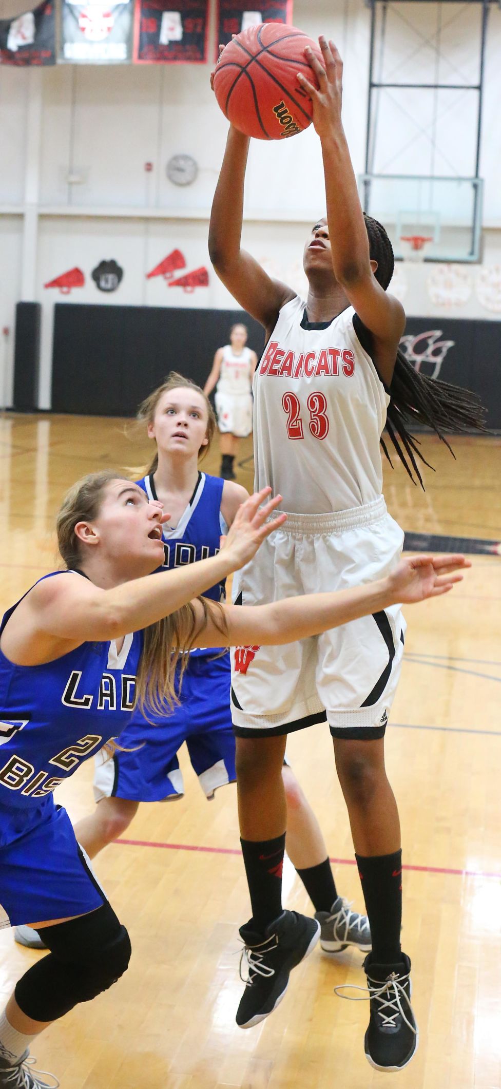 North Sand Mt. at Weaver Girls AHSAA SubRegional Basketball Game