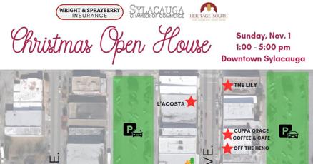 Tis the season to be shopping Sylacauga Christmas open house set for Sunday