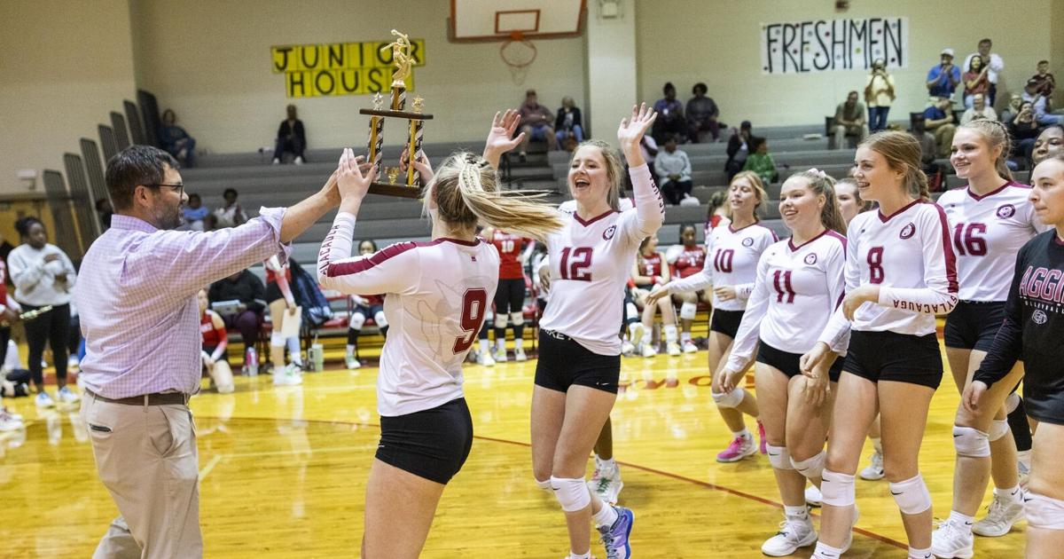 AnnistonStar.com - CHAMPS AGAIN: Sylacauga wins another county volleyball title image