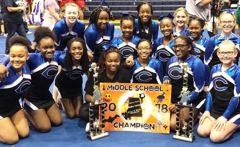 Childersburg Middle School cheerleaders earn honors, help others (photo gallery) The Daily