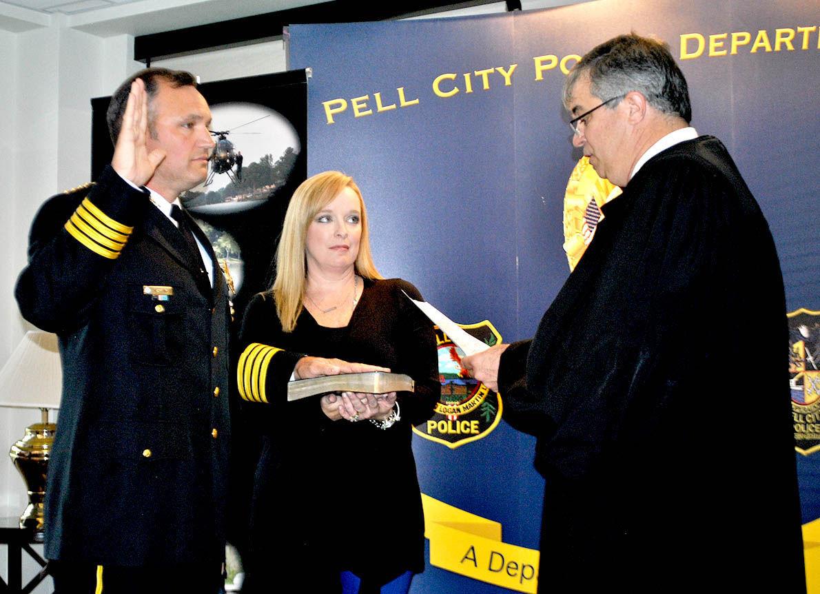 Paul Irwin Jr officially sworn in as Pell City s new police chief