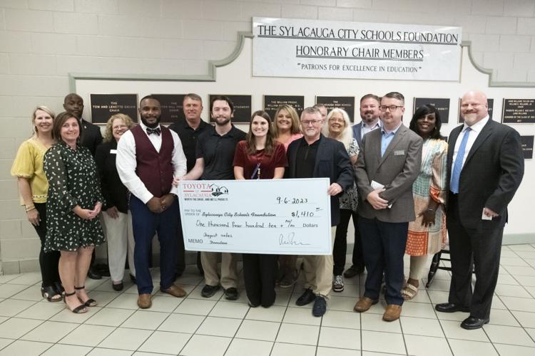 Sylacauga City Schools Foundation honors Toyota of Sylacauga News