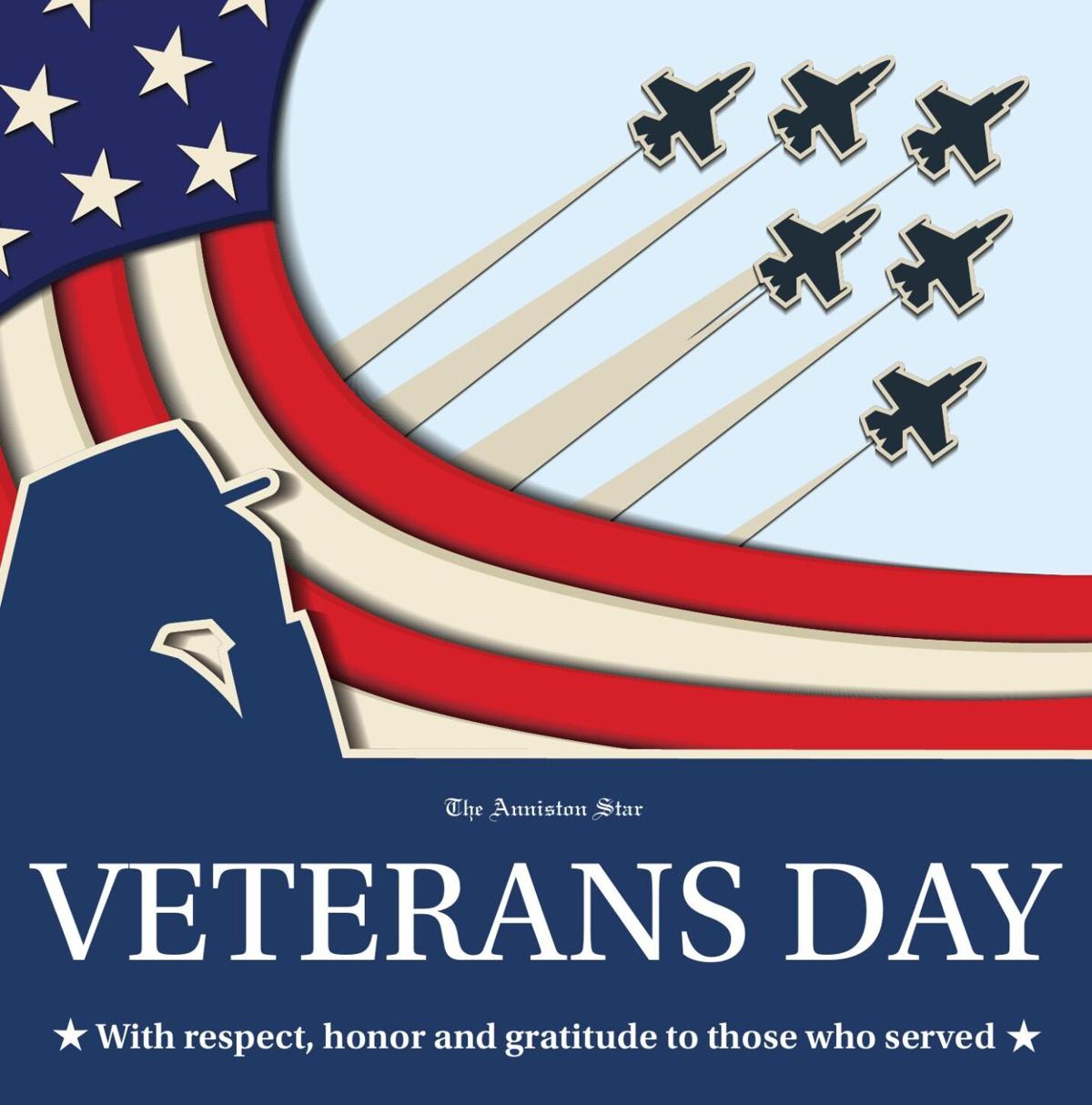 Calendar Of 2021 Veterans Day 