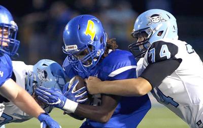 Prep Football Piedmont Takes Test Of Wills Over Pleasant Valley