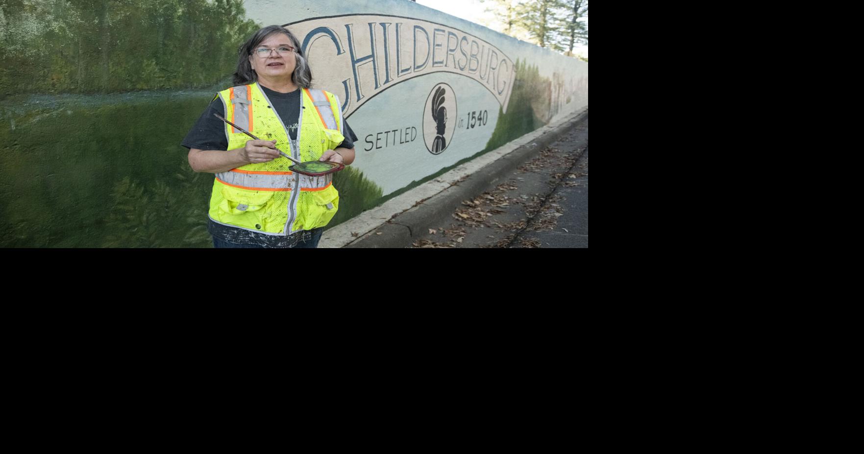 A mural for Childersburg 'People stop to tell me it looks beautiful' News