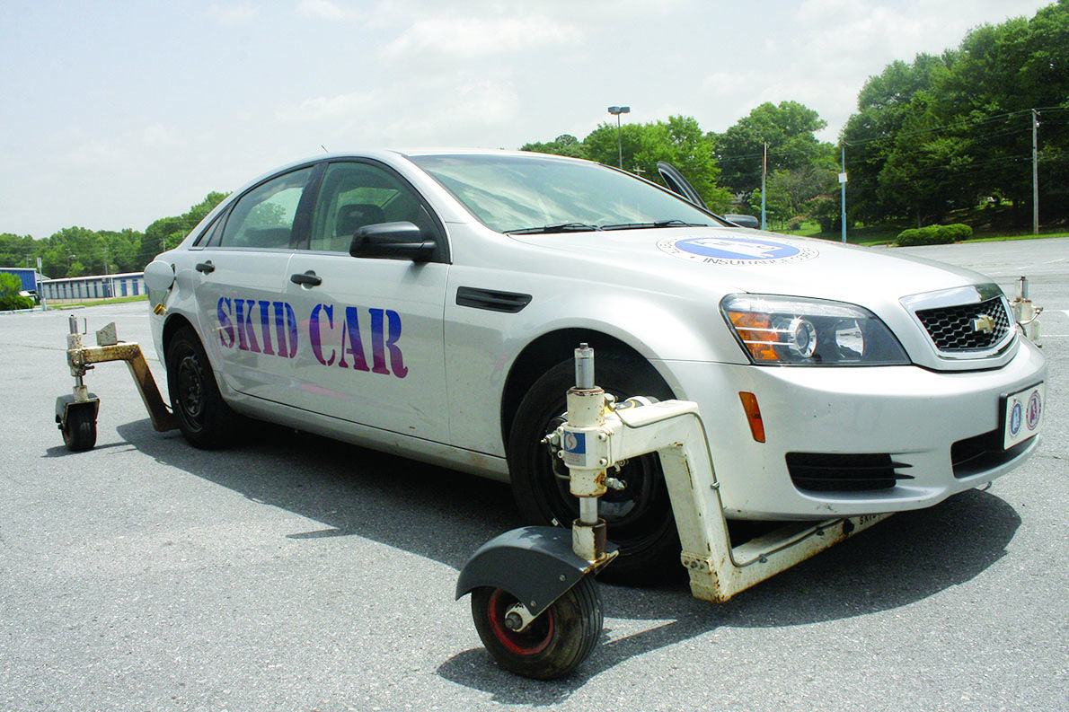 Car with 2024 training wheels