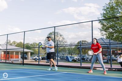 Pickleball courts open at Oxford Civic Center Free annistonstar
