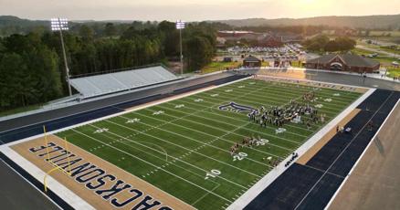 Jacksonville High School opens renovated stadium boasting syntheticturf field Jacksonville High School opens renovated stadium boasting syntheticturf field