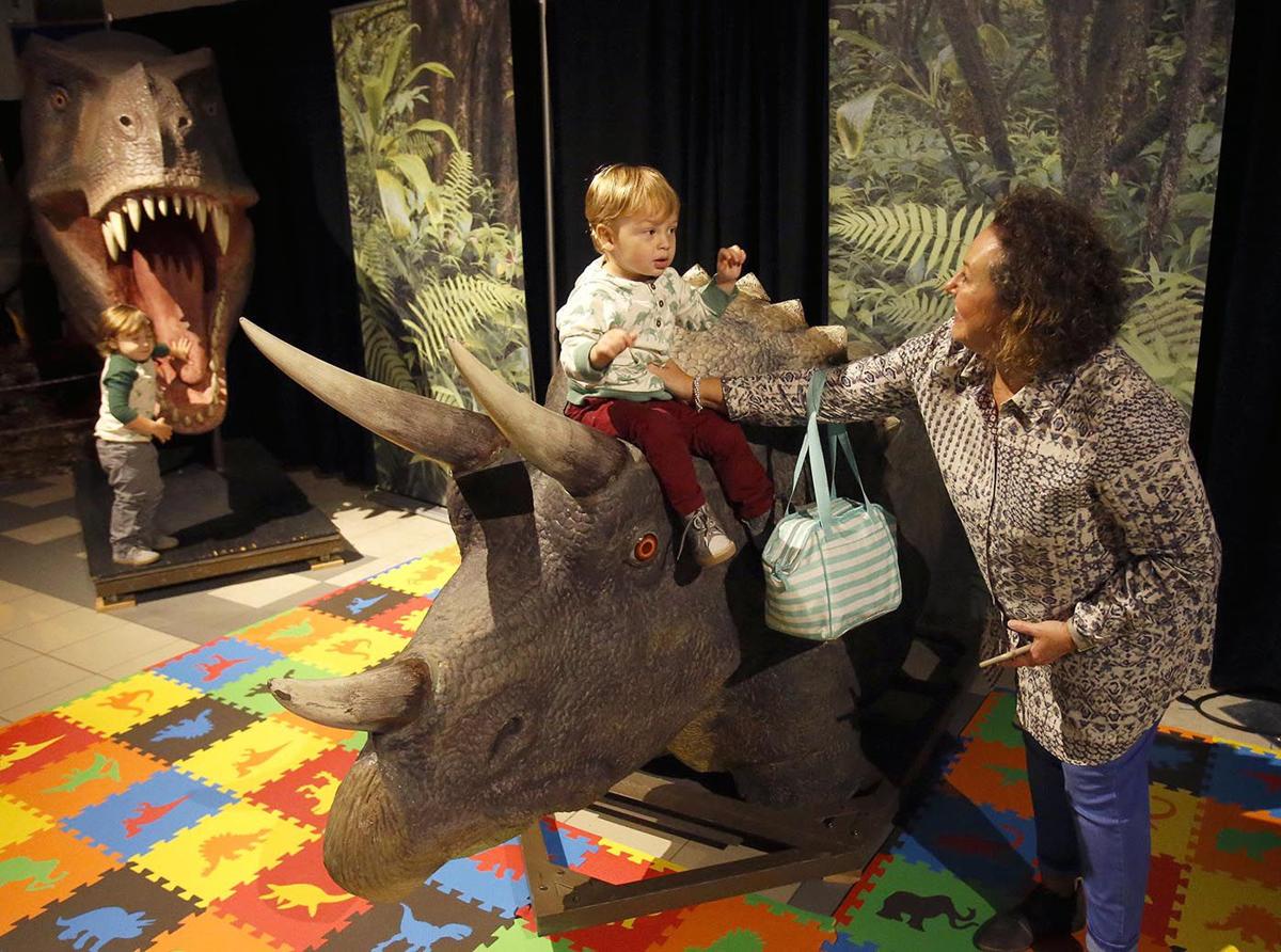 traveling animatronic dinosaur exhibit