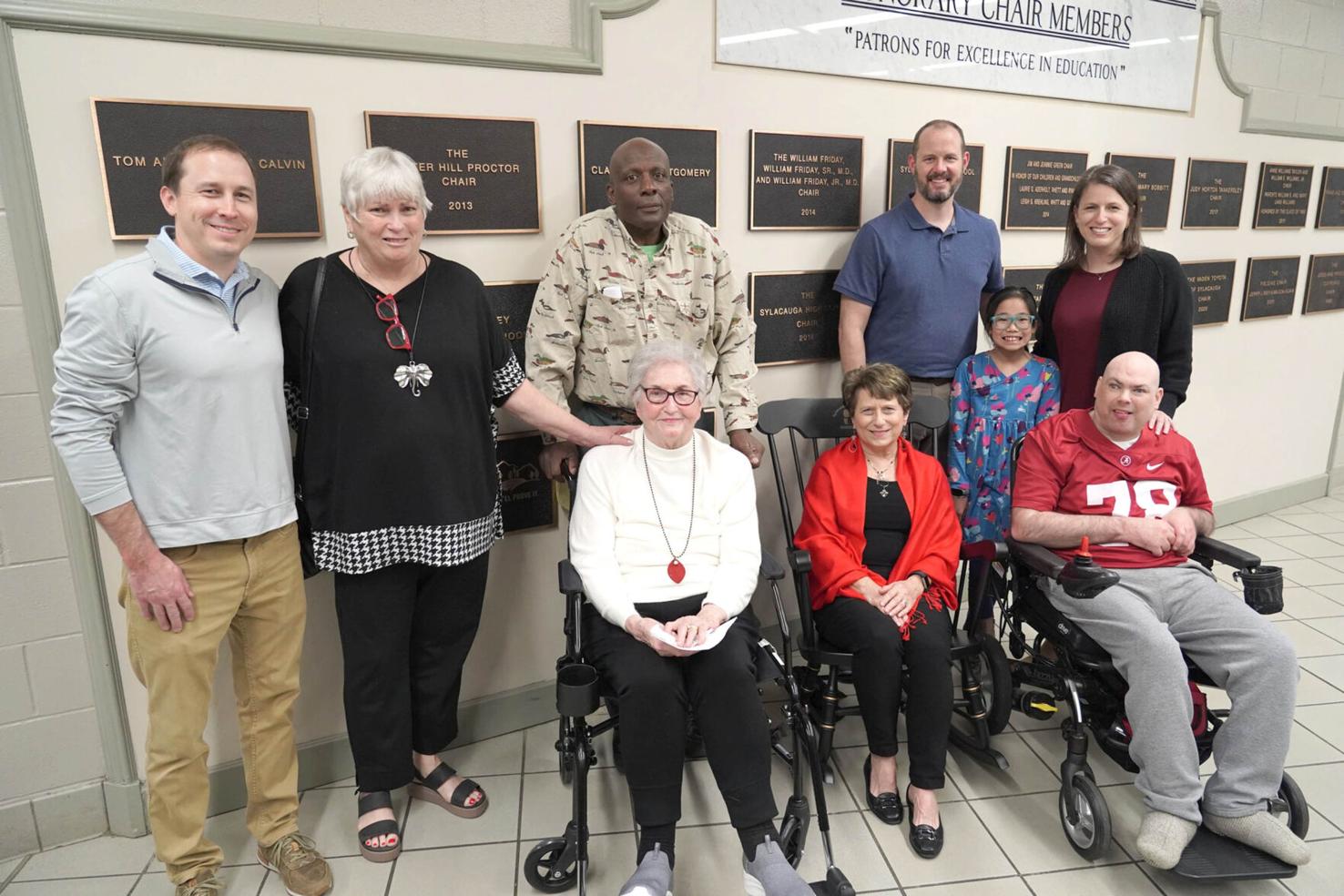 Sylacauga City Schools Foundation unveils the Steve and Carol