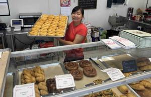Readers' Choice #1 favorite bakery is Lickin' Good Donuts