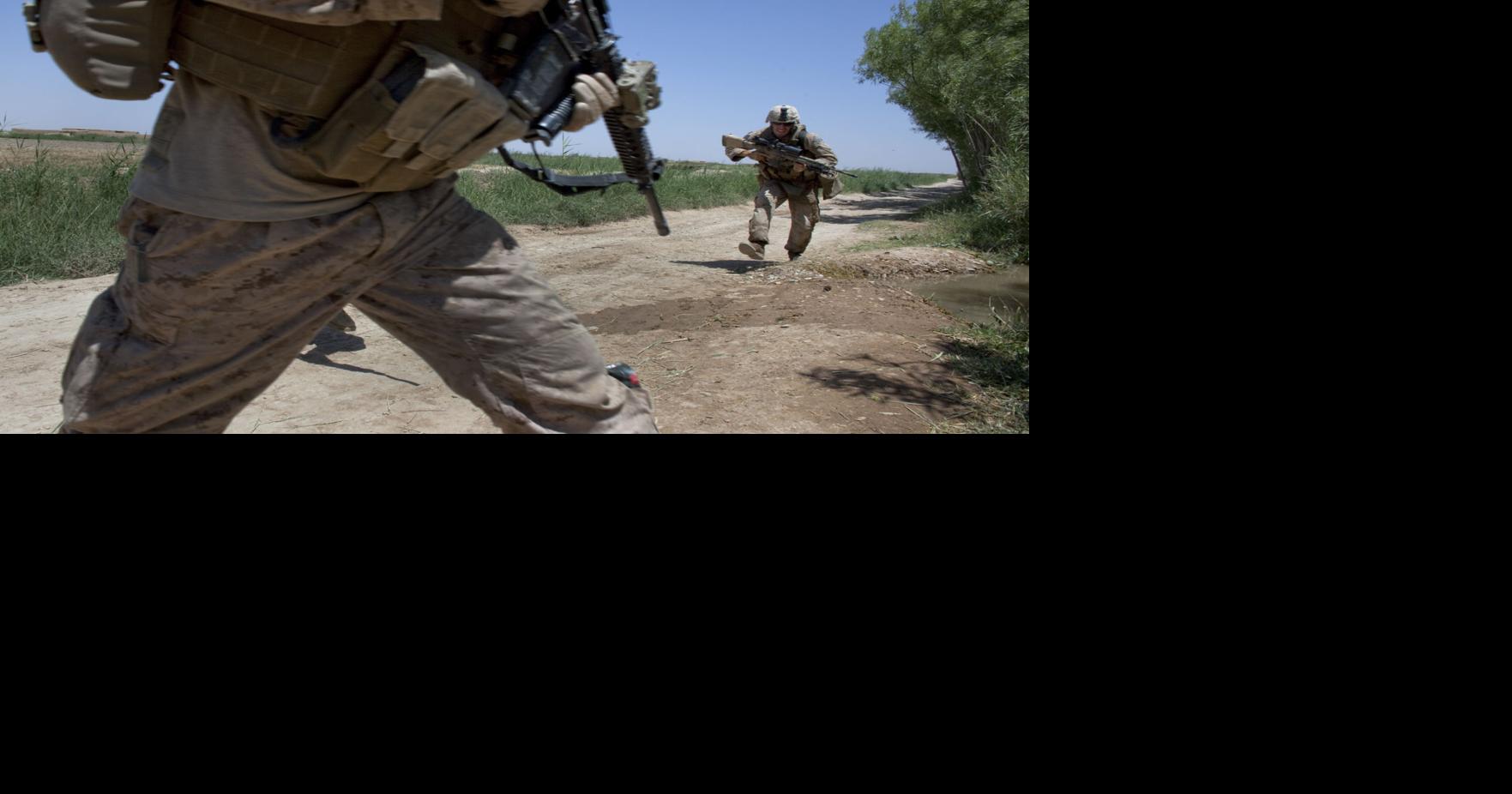 HOT BLAST A Marine's struggle with combat memories once he returned