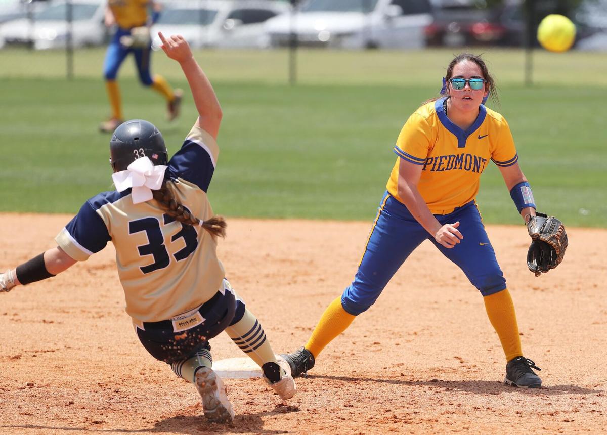 Piedmont vs Mobile Christian softball