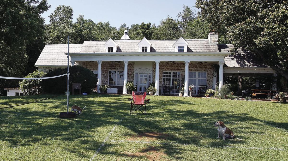 FAMILY FARM At the mountaintop home of Ann and Clayton Angell, roots