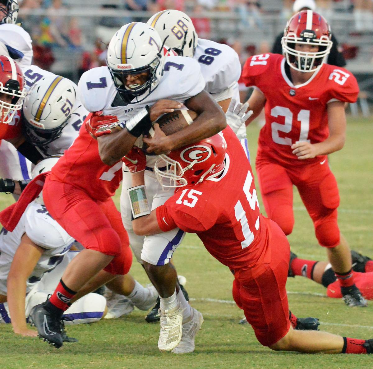 Prep Football Ranburne at Gaston Action Slideshows