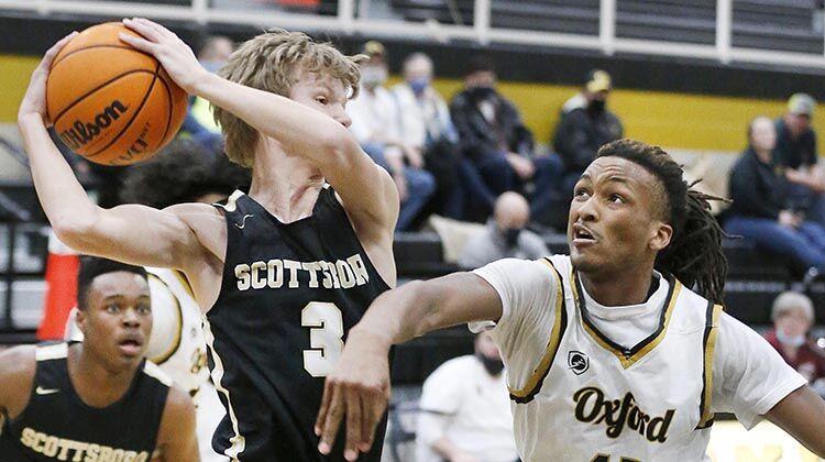 AnnistonStar.com - Photos: Oxford vs Scottsboro AHSAA Boys Basketball Game image
