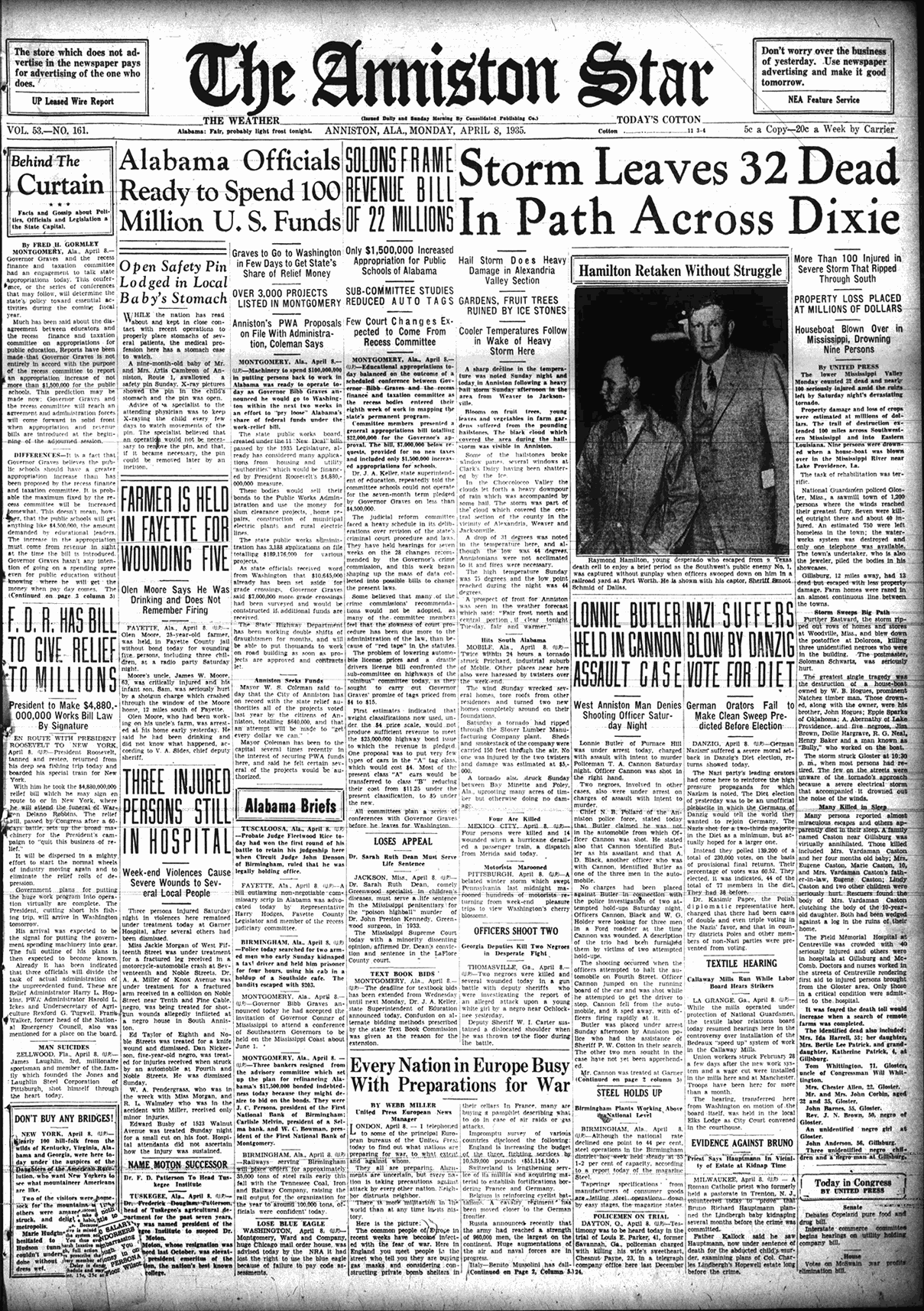 Look Back to Anniston making plans for school improvements, 1948
