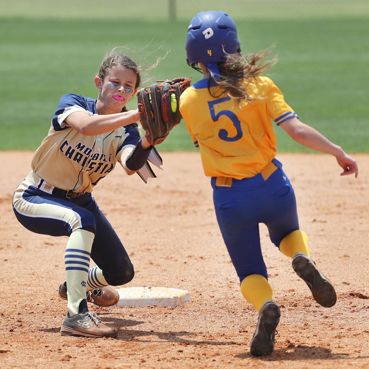 Piedmont vs Mobile Christian softball
