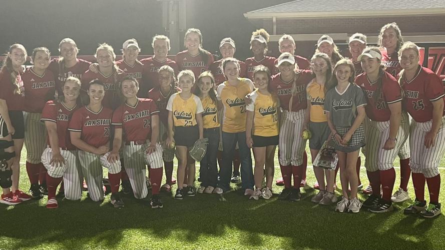 Photos: Current, past and future Jacksonville State softball players at Friday's game