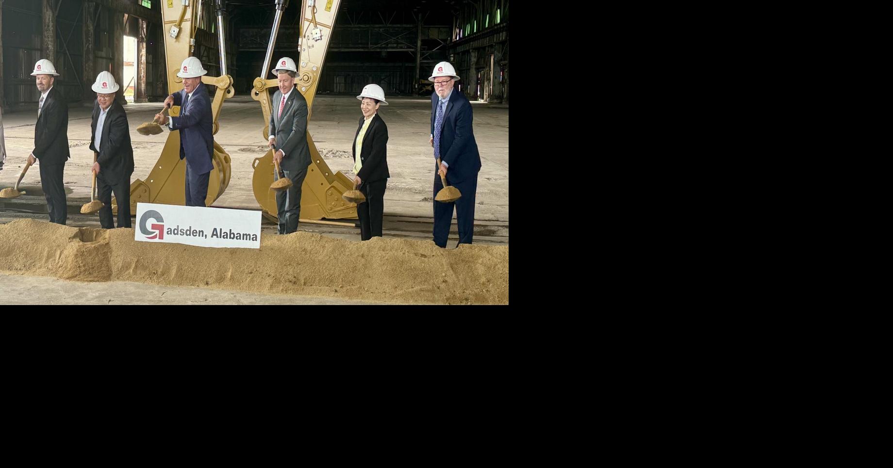 Ground broken for Minth Group’s plant at old Republic/Gulf States Steel site