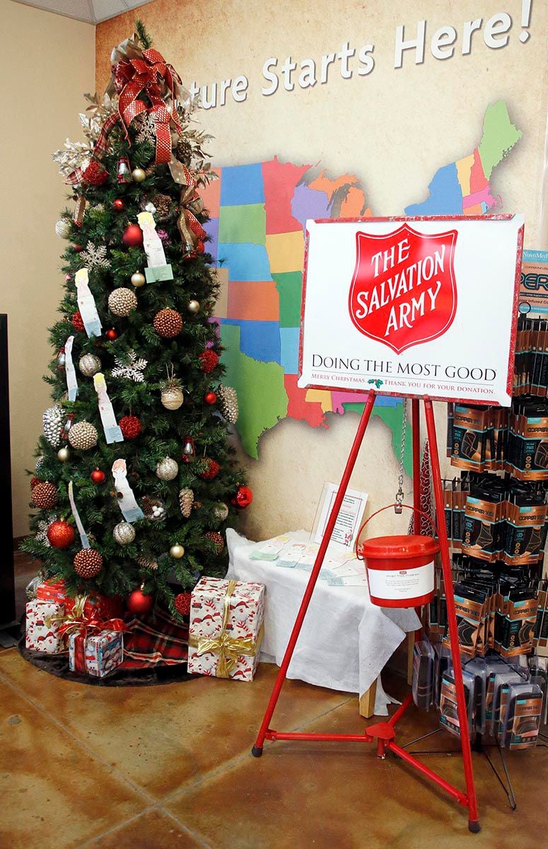 donate artificial christmas tree salvation army