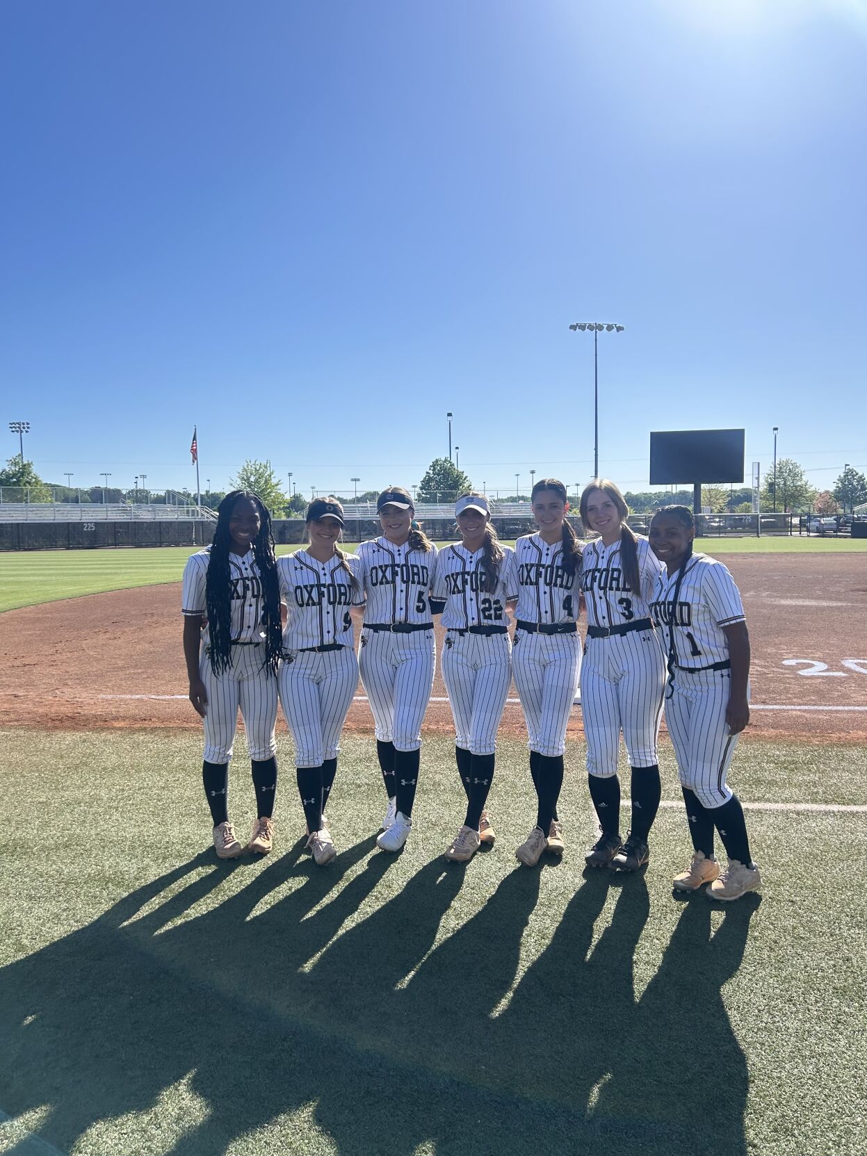 'We're a big family' Oxford celebrates softball seniors with big win