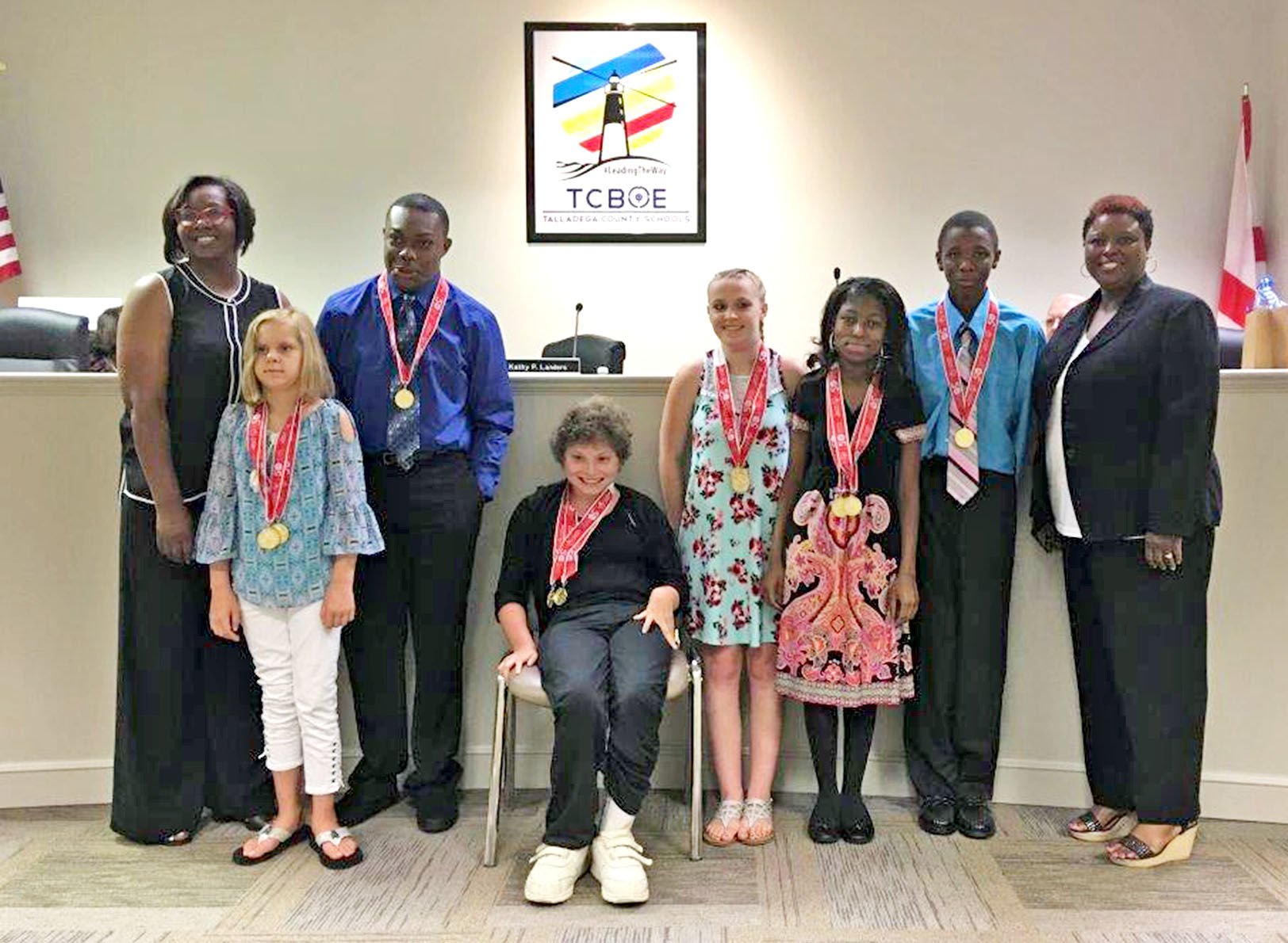 Talladega County BOE Honors State Special Olympics Participants | The ...