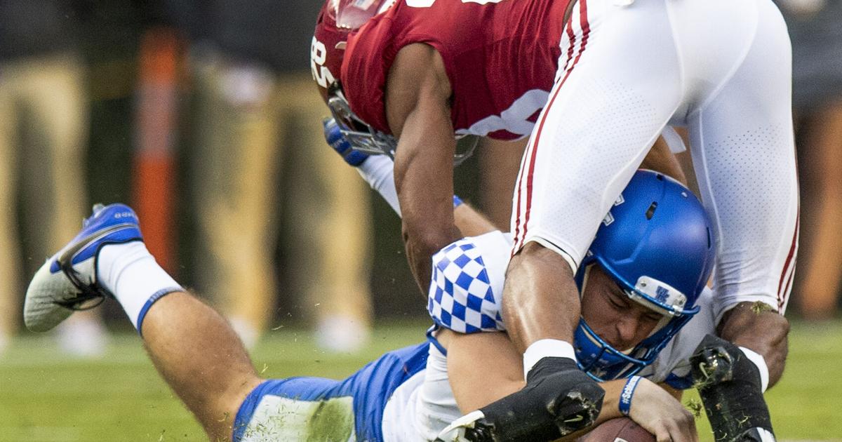 NCAA Football: Kentucky at Alabama