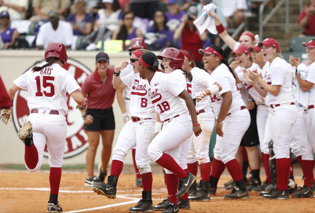 College softball Grand slam caps Tide's regional win over Washington