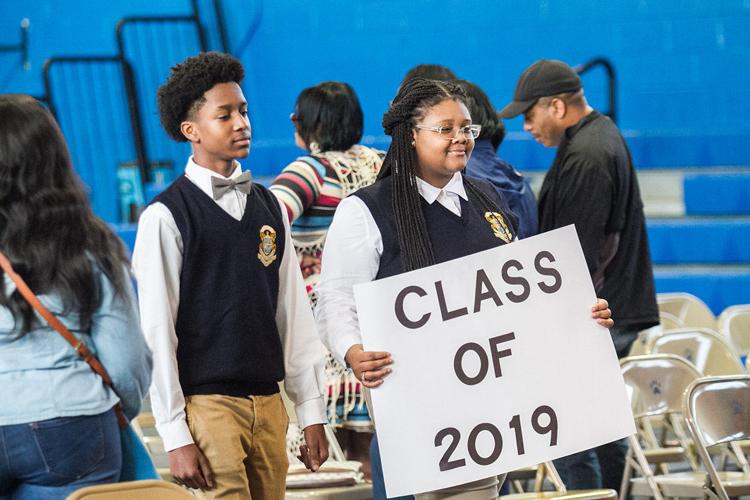 Talladega County Central High School students commit to graduate during
